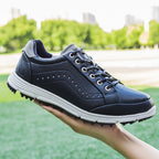Flex Pro-SpikeLess Golf Shoe-Navy