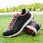 Flex Pro-SpikeLess Golf Shoe-Black/Red