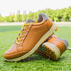 Flex Pro-SpikeLess Golf Shoe-Tan