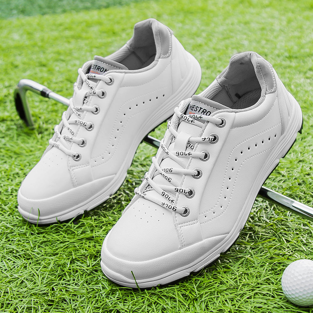 Flex Pro-SpikeLess Golf Shoe-White