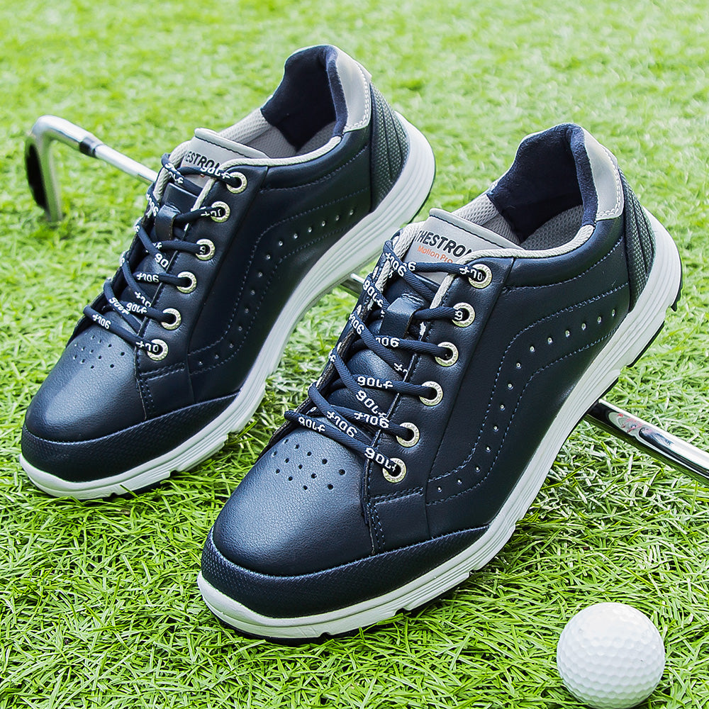 Flex Pro-SpikeLess Golf Shoe-Navy