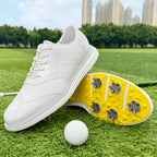 Tour Pro-Spiked Golf Shoe-White